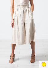 Load image into Gallery viewer, Eulera Leather Skirt in Cream - thangtv01737 (4517972410427)

