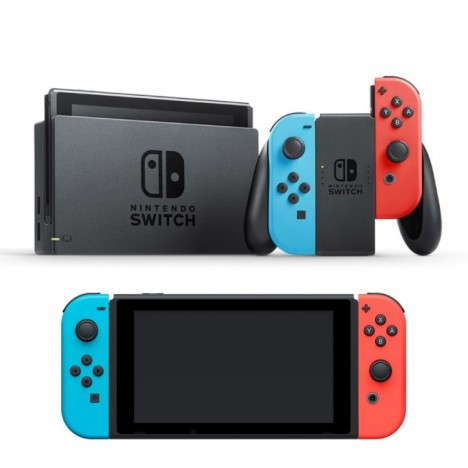 Nintendo Switch with Neon Blue/Neon Red Joy-Con (5041629397051)