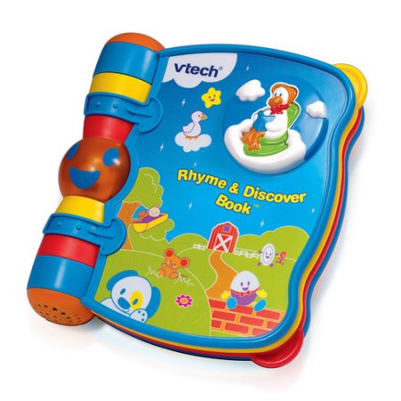 VTech Baby Rhyme and Discover Book (5041631297595)