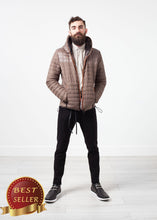 Load image into Gallery viewer, Peone Jacket in Khaki - thangtv01737 (4517880496187)
