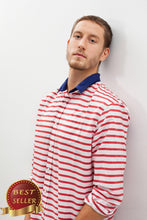 Load image into Gallery viewer, Luke Shirt in Red Stripe - thangtv01737 (4517892456507)
