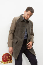 Load image into Gallery viewer, Raglan Maniche Coat in Olive - thangtv01737 (4517896847419)
