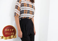 Load image into Gallery viewer, Contrast Cuff Pant in Black - thangtv01737 (4517899665467)
