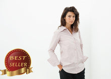 Load image into Gallery viewer, Pointed Collar Blouse in Rose - thangtv01737 (4517908938811)
