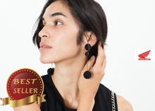 Load image into Gallery viewer, Drop Cluster Earring in Black - thangtv01737 (4517903335483)

