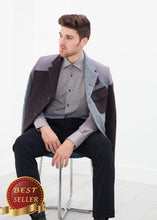 Load image into Gallery viewer, Crazy Mallory Jacket in Blue Mix - thangtv01737 (4517895209019)
