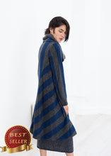 Load image into Gallery viewer, Petale Coat in Silver/Blue - thangtv01737 (4517915787323)
