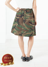 Load image into Gallery viewer, Military Skirt in Camo - thangtv01737 (4517908152379)

