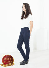 Load image into Gallery viewer, Easy Slim Pant in Navy - thangtv01737 (4517905236027)
