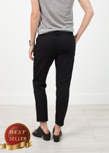 Load image into Gallery viewer, Stretch Fitted Pant in Black - thangtv01737 (4517889867835)
