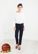 Load image into Gallery viewer, Patch Pocket Pant in Navy - thangtv01737 (4517939216443)

