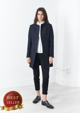 Load image into Gallery viewer, Tessuto Jacket in Navy - thangtv01737 (4517886328891)
