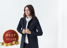 Load image into Gallery viewer, Tessuto Jacket in Navy - thangtv01737 (4517886328891)
