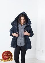 Load image into Gallery viewer, Marquee Coat in Steel - thangtv01737 (4517884133435)
