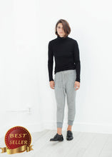 Load image into Gallery viewer, Highsoft Cropped Sweat in Heather Grey - thangtv01737 (4517911494715)
