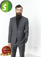Load image into Gallery viewer, Men's Completo Suit in Grey - thangtv01737 (4517896126523)
