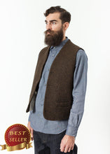 Load image into Gallery viewer, Kobe Vest in Brown - thangtv01737 (4517918474299)
