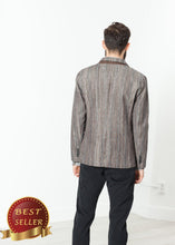 Load image into Gallery viewer, Watercolor Sport Jacket in Brown/Blue - thangtv01737 (4517910904891)
