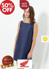 Load image into Gallery viewer, A-Line Mini Dress in Blue - thangtv01737 (4517912870971)
