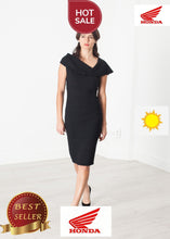 Load image into Gallery viewer, Asymmetric Dress in Black - thangtv01737 (4517878169659)
