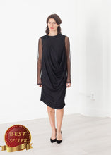 Load image into Gallery viewer, Net Dress in Black - thangtv01737 (4517931810875)
