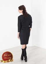Load image into Gallery viewer, Tie Waist Dress in Black - thangtv01737 (4517932040251)
