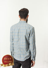 Load image into Gallery viewer, Paul Shirt in Grey Flannel - thangtv01737 (4517876990011)
