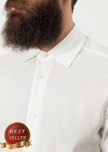 Load image into Gallery viewer, Hempel Shirt in White - thangtv01737 (4517885378619)

