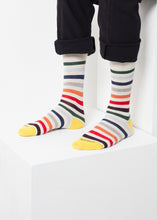 Load image into Gallery viewer, East River Stripe Sock - thangtv01737 (4518015238203)
