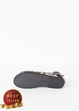 Load image into Gallery viewer, Wrap Sandal in Black/Steel - thangtv01737 (4517934727227)
