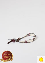 Load image into Gallery viewer, Garnet Bracelet in Frothy Pearl - thangtv01737 (4517933711419)
