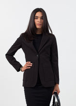 Load image into Gallery viewer, Double Pocket Blazer in Black - thangtv01737 (4517953929275)

