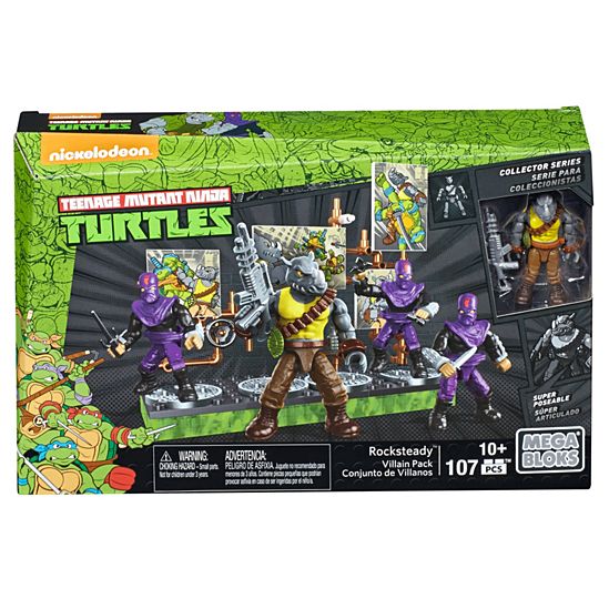 Mega Bloks Teenage Mutant Ninja Turtles Rocksteady Villain Pack (5041641553979)