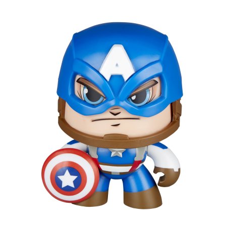 Marvel Mighty Muggs Captain America 3.75-Inch Figure (5041640013883)