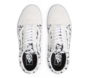 VANS | OLD SKOOL (BUTTERFLY) TRUE WHITE | BLACK (5041625989179)