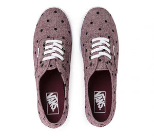 VANS |AUTHENTIC | LO PRO | BURGANDY/WHITE (5041625399355)