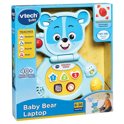 VTech Baby-Baby Bear Laptop (5041631133755)