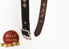 Load image into Gallery viewer, Harlequin Belt in Brown - thangtv01737 (4517937676347)
