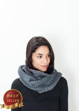 Load image into Gallery viewer, Knit Neck Warmer in Grey - thangtv01737 (4517900582971)
