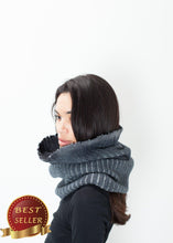 Load image into Gallery viewer, Knit Neck Warmer in Grey - thangtv01737 (4517900582971)
