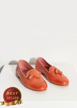 Load image into Gallery viewer, Leather Loafer in Rose - thangtv01737 (4517879349307)
