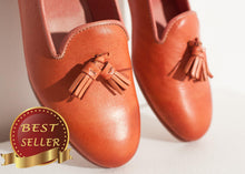 Load image into Gallery viewer, Leather Loafer in Rose - thangtv01737 (4517879349307)
