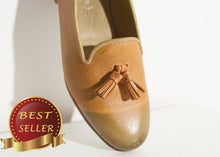 Load image into Gallery viewer, Leather Loafer in Lime - thangtv01737 (4517879480379)
