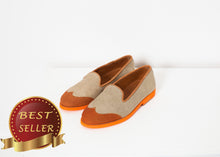 Load image into Gallery viewer, Wingtip Loafer in Orange - thangtv01737 (4517878890555)
