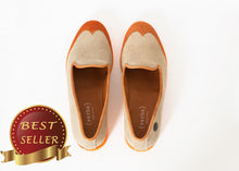 Load image into Gallery viewer, Wingtip Loafer in Orange - thangtv01737 (4517878890555)
