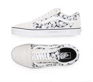 VANS | OLD SKOOL (BUTTERFLY) TRUE WHITE | BLACK (5041625989179)