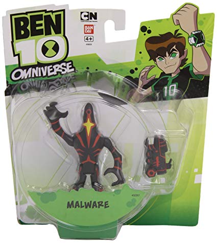 Ben 10 Omniverse 4 Inch Action Figure Malware (5041633296443)