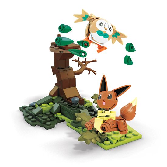 Mega Construx Pokemon Rowlet vs. Eevee (5041647517755)