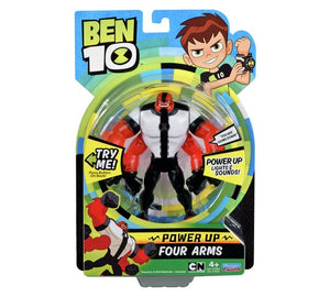 Ben 10 6" Deluxe Power Up Figures - Four Arms (5041633230907)