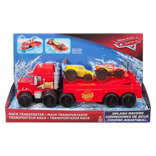 Disney Pixar Cars Splash Racers Mack Transporter (5041639292987)